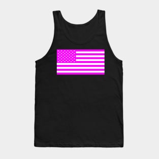 American Flag (Pink) Tank Top